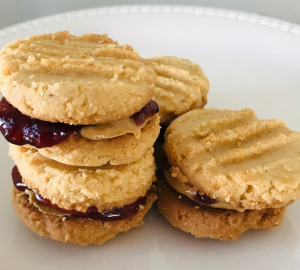 Peanut Butter & Jelly Cookies